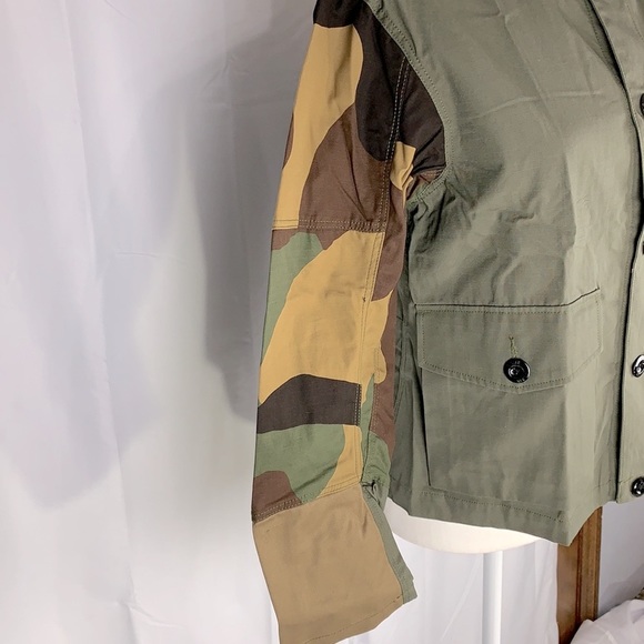 G-Star  Aefon Camo Patchwork Overshirt Size Small - Picture 2 of 8